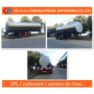 20 Cbm Reservoir Chimiques Halb Remorque Tank Trailer